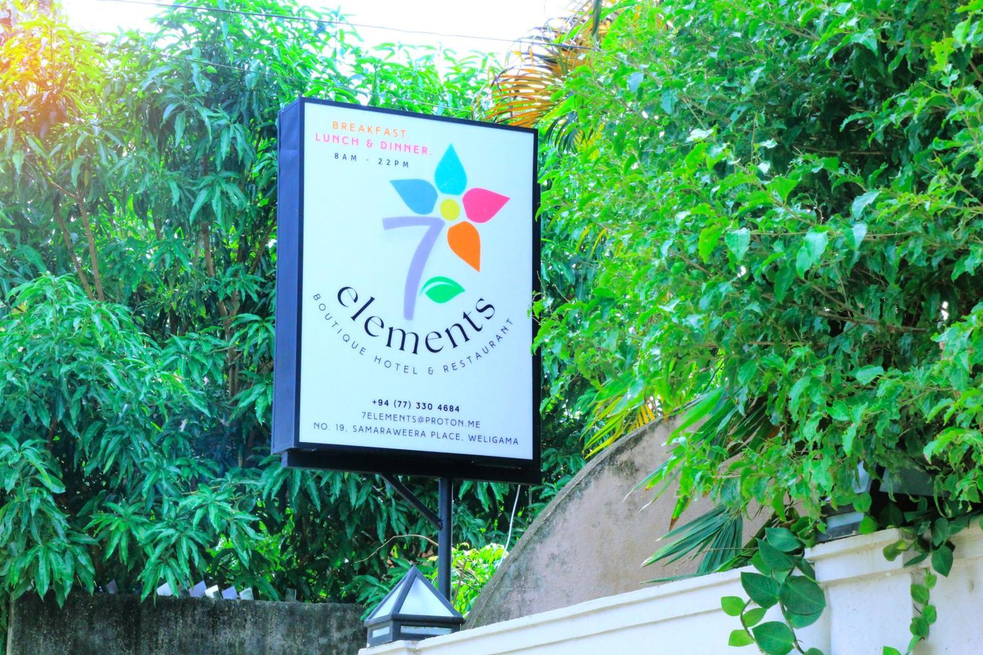 7Elements - Boutique Hotel & Restaurant Уелигама Екстериор снимка